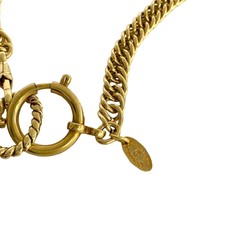 CHANEL Chanel Magnifying Glass Chain Necklace Pendant Gold 43591