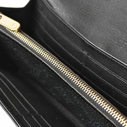 Louis Vuitton Mahina Wallet LOUIS VUITTON Long Portefeuille Iris Noir Black M58163