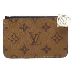 LOUIS VUITTON Louis Vuitton Wallet/Coin Case M81912 Porte Carte Romy Monogram Reverse Brown Black 180453 ☆