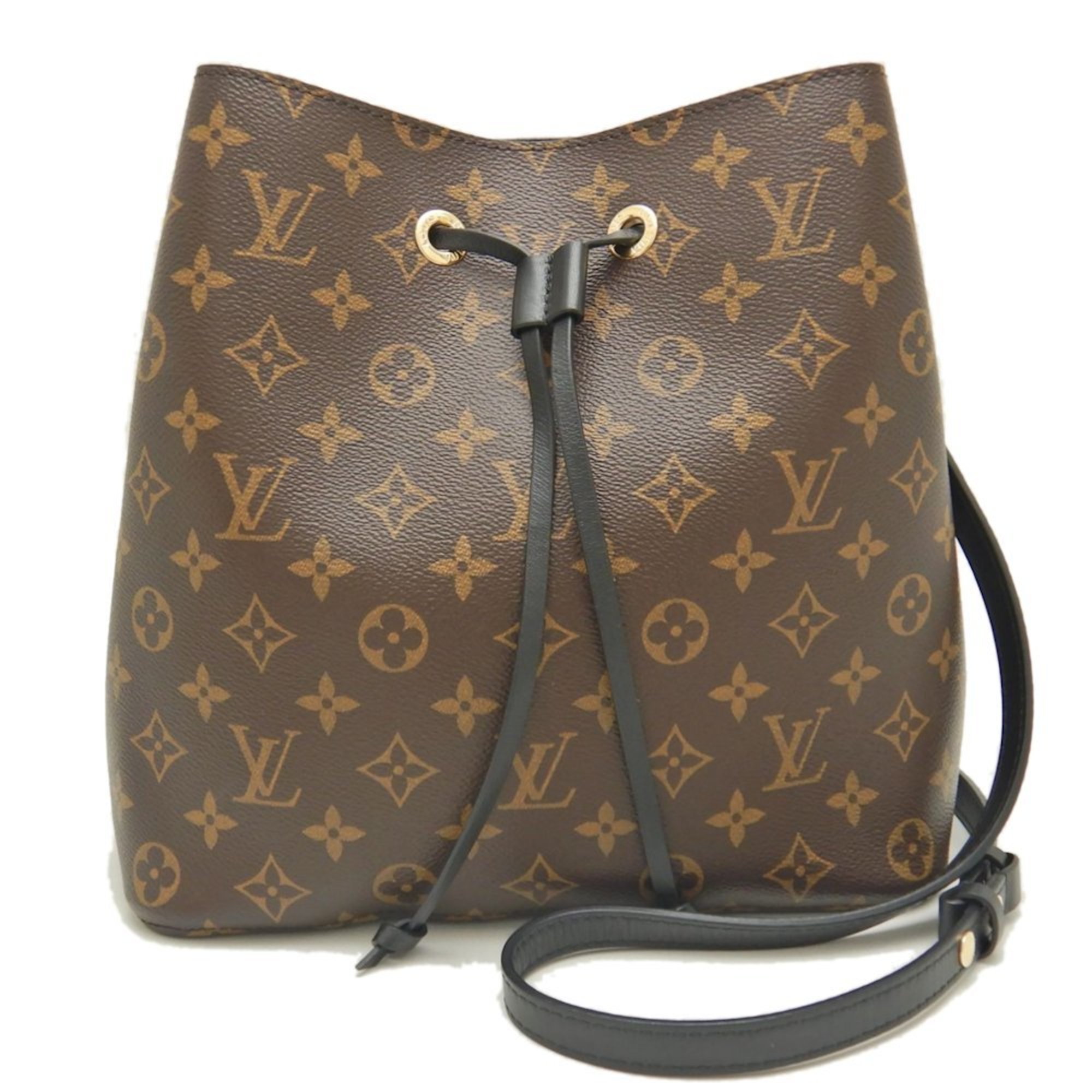 LOUIS VUITTON Louis Vuitton Monogram NeoNoe M44020 Shoulder Bag Brown Noir 251799