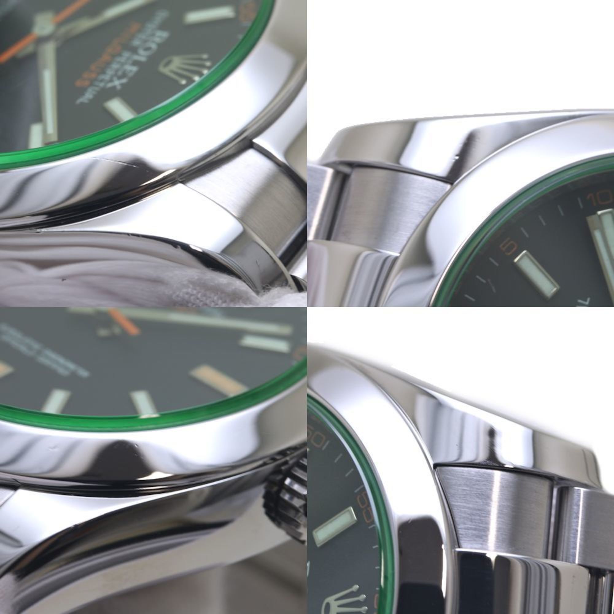 ROLEX Rolex Milgauss 116400GV Stainless Steel Men's Watch 39464