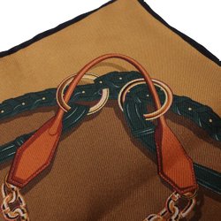 LOUIS VUITTON Louis Vuitton Handkerchief M77348 Carre Bandana Handle Me Multicolor Brown 180475