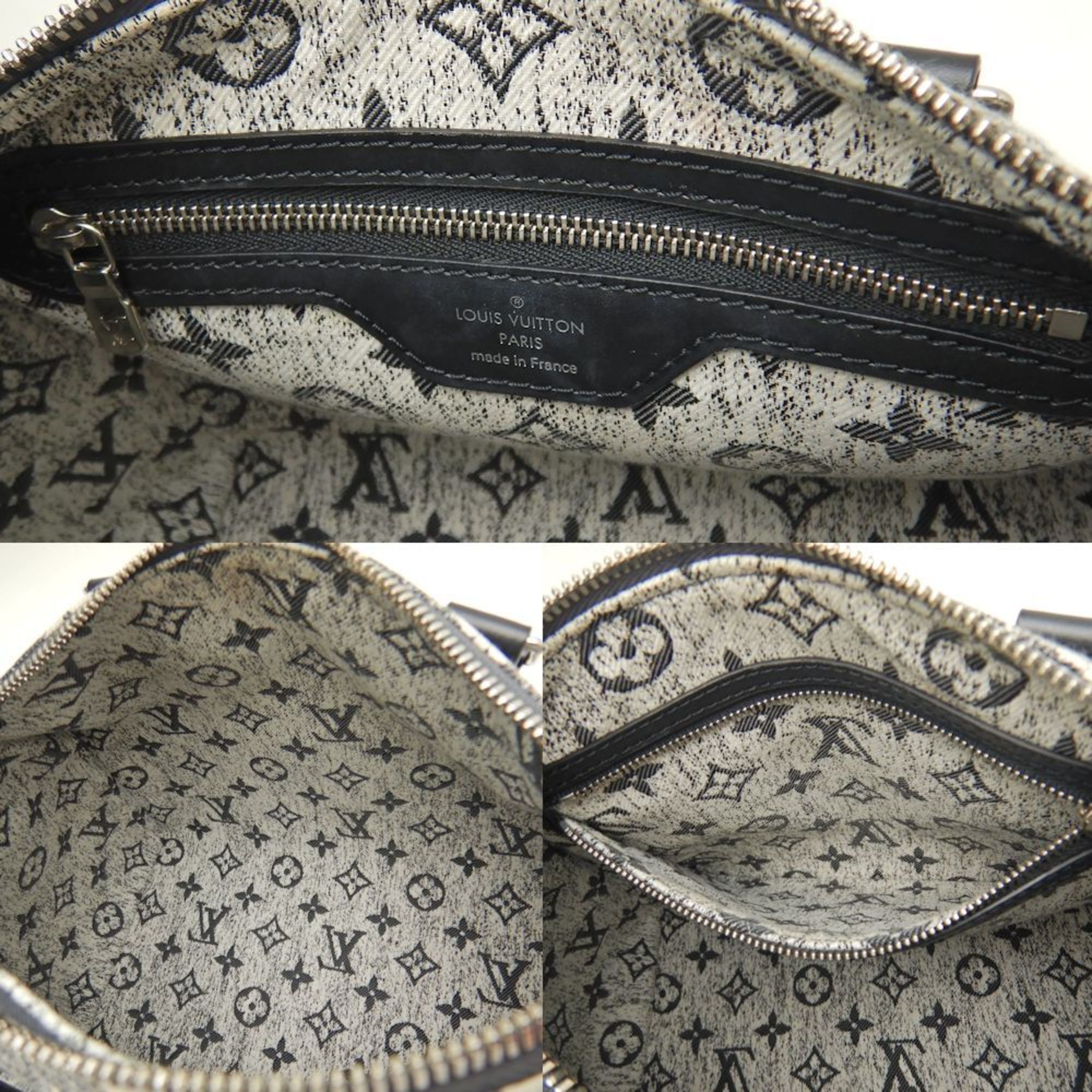 LOUIS VUITTON Louis Vuitton Speedy Bandouliere 25 M21464 Handbag Monogram Jacquard Denim 2023 Cruise Collection Grinoire 251798