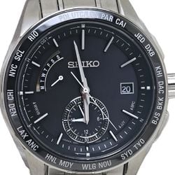 Seiko Brightz World Time SAGA167 8B54-0BC0 Stainless Steel x Ceramic Men's 130167 Watch