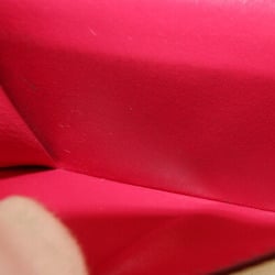 Prada Tri-fold Wallet 1MH021 Pink Leather Compact Small Women's PRADA