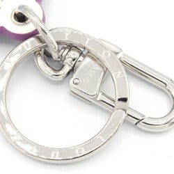 Louis Vuitton Keychain Monogram Comics MP3456 White Purple Multicolor Leather Key Ring Bag Charm LV LOUIS VUITTON