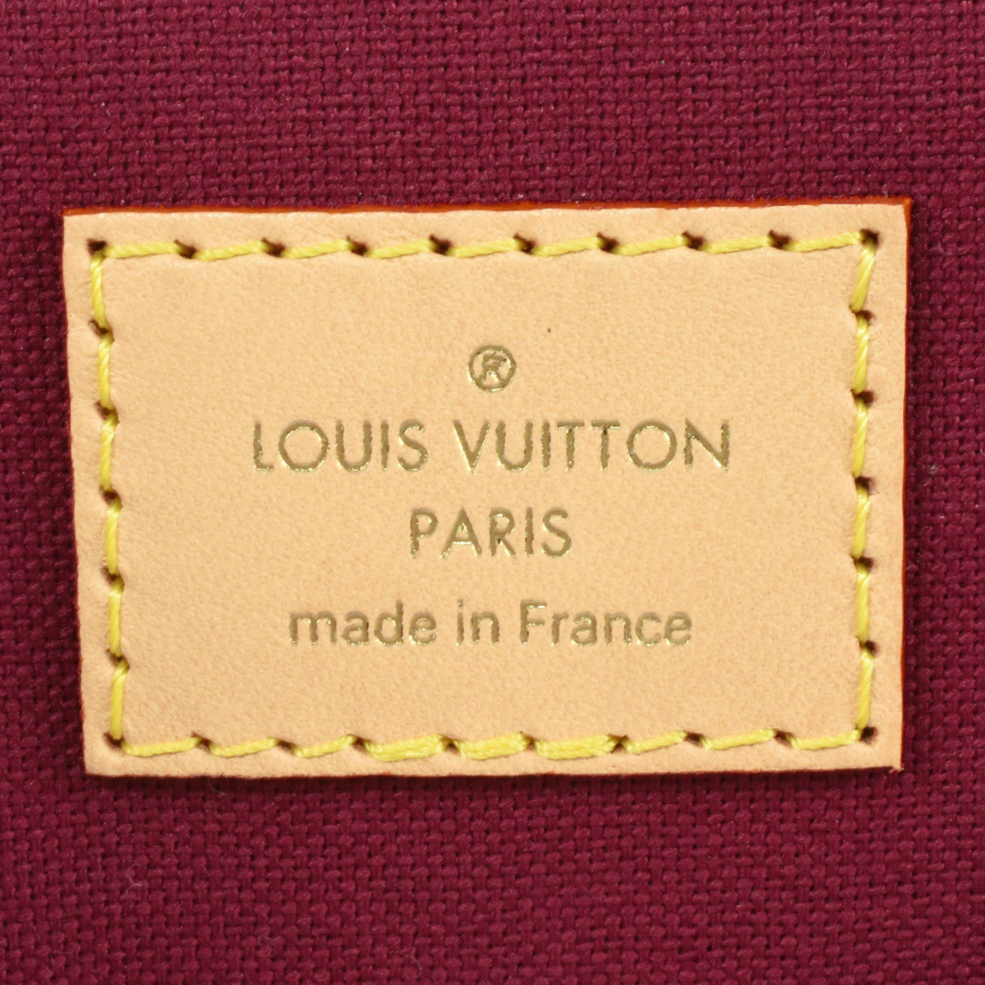 Louis Vuitton Petit Pale PM Handbag Monogram Canvas Tanned Leather M45900 RFID Women's