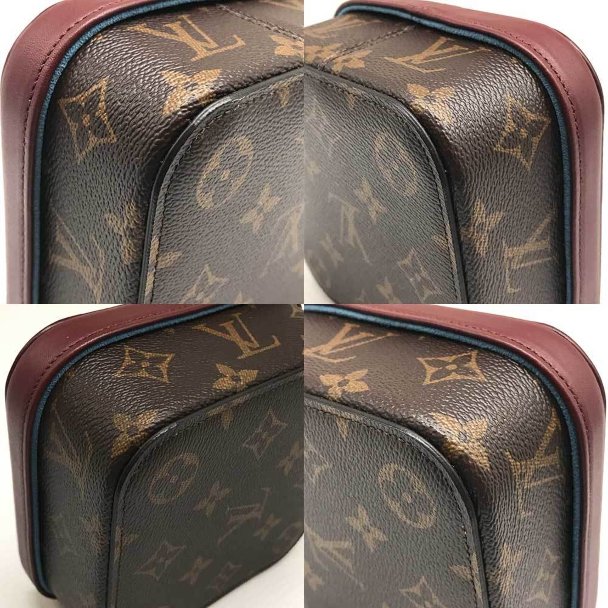 Louis Vuitton Boite Camille MM Monogram Case Leather Bordeaux GI0019 LOUIS VUITTON