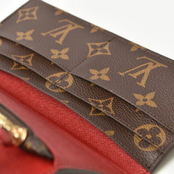 Louis Vuitton Wallet Tri-fold LOUIS VUITTON Long Portefeuille Josephine Monogram Rouge M60139
