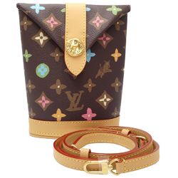 LOUIS VUITTON Louis Vuitton Envelope Pouch M83344 Shoulder Bag Monogram Craggy Chocolate 180455