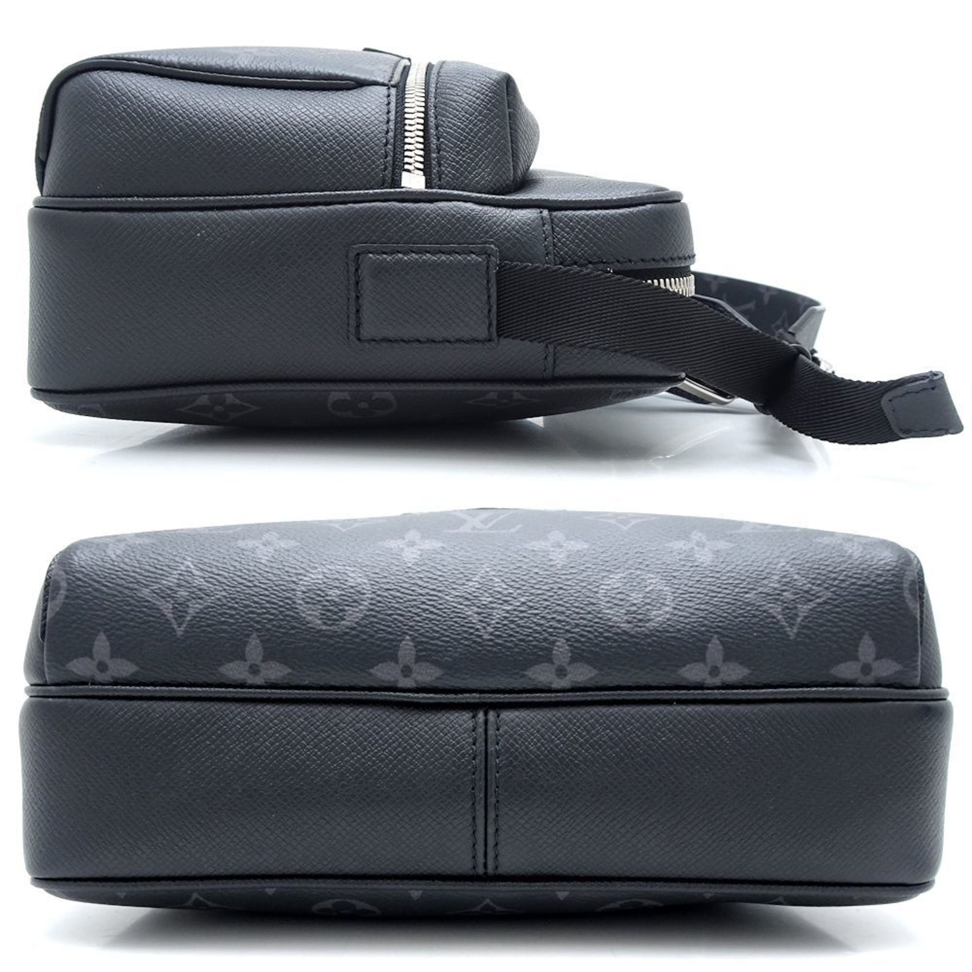 LOUIS VUITTON Louis Vuitton Outdoor PM M30233 Shoulder Bag Taiga Rama x Monogram Eclipse Noir 351306