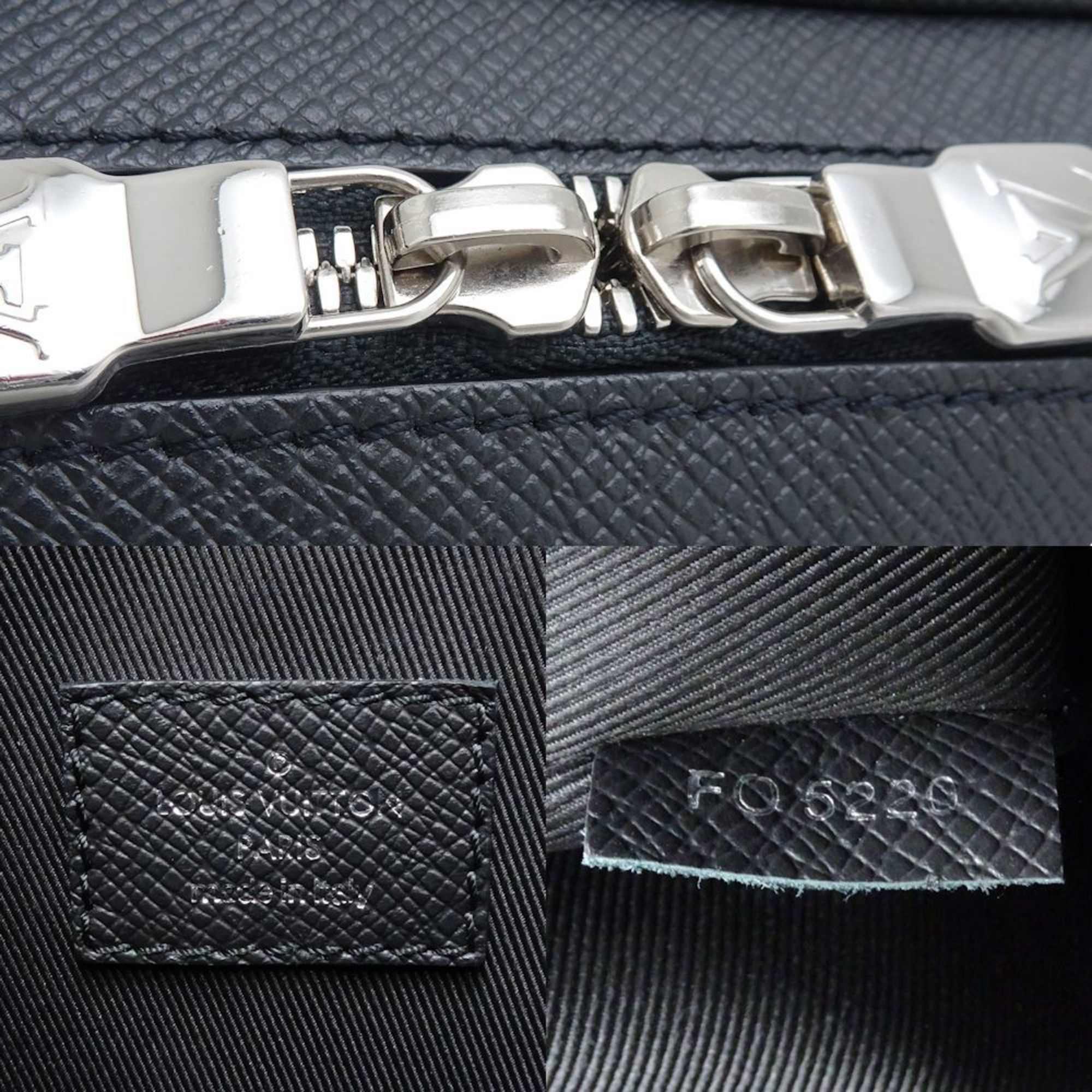 LOUIS VUITTON Louis Vuitton Outdoor PM M30233 Shoulder Bag Taiga Rama x Monogram Eclipse Noir 351306