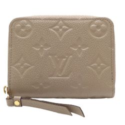 LOUIS VUITTON Louis Vuitton Wallet/Coin Case M68696 Zipper Coin Purse Monogram Empreinte Tourterelle 180451