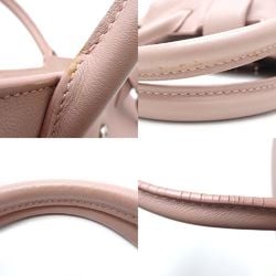 SAINT LAURENT Saint Laurent Baby Downtown Cabas 436834 2-Way Bag Leather Embossed Pink 351294