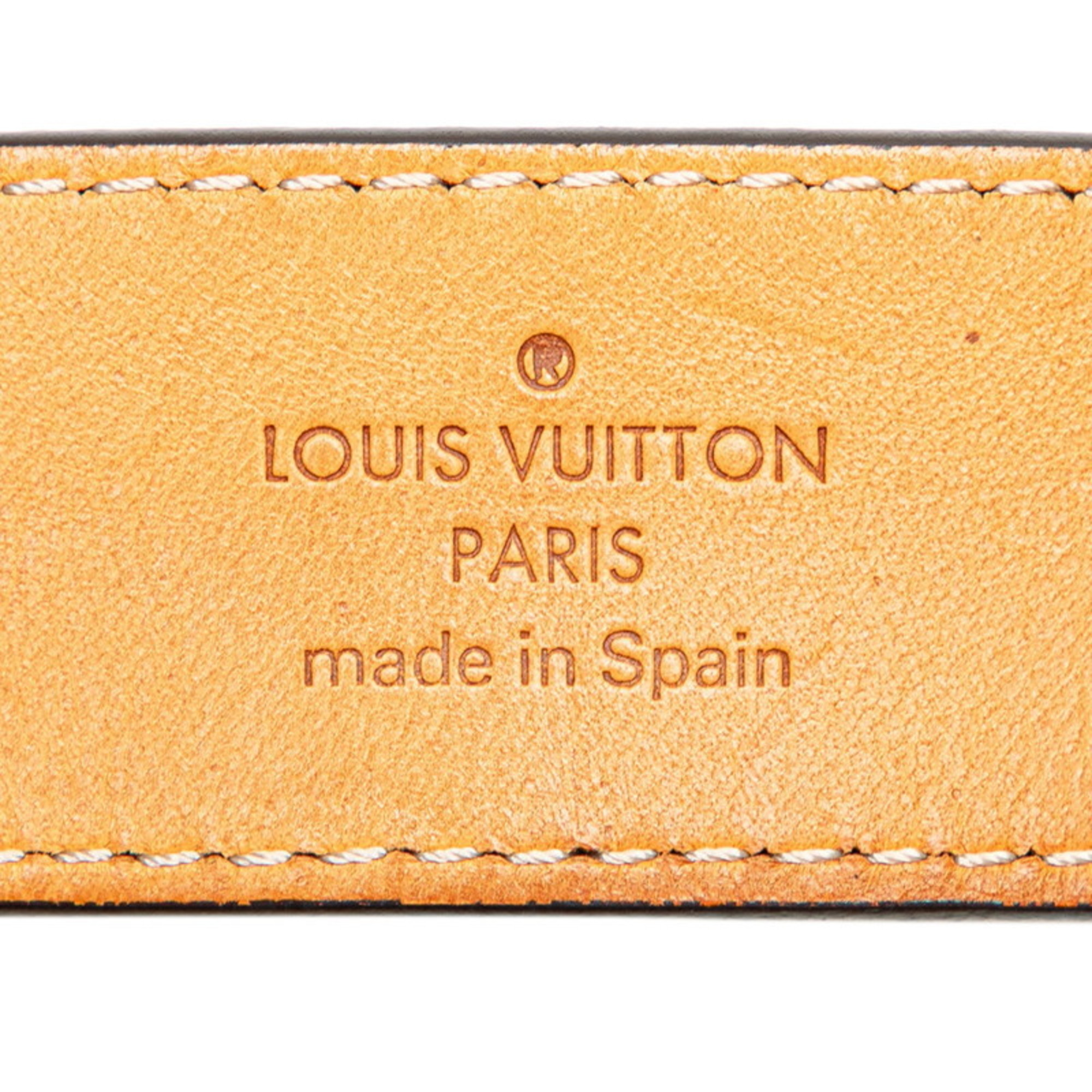 Louis Vuitton Monogram Vernis Santur Belt 32/80 M6979 Amaranth Purple Patent Leather Women's LOUIS VUITTON