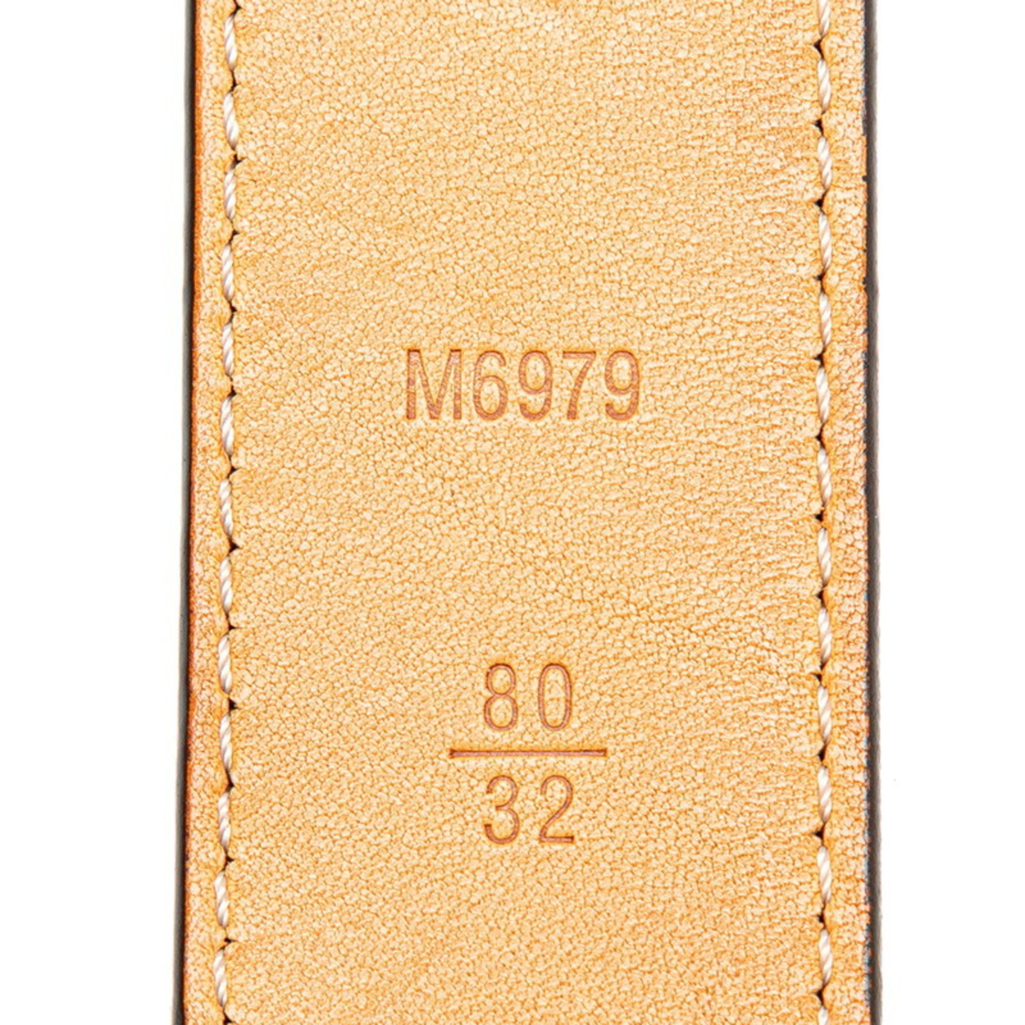 Louis Vuitton Monogram Vernis Santur Belt 32/80 M6979 Amaranth Purple Patent Leather Women's LOUIS VUITTON