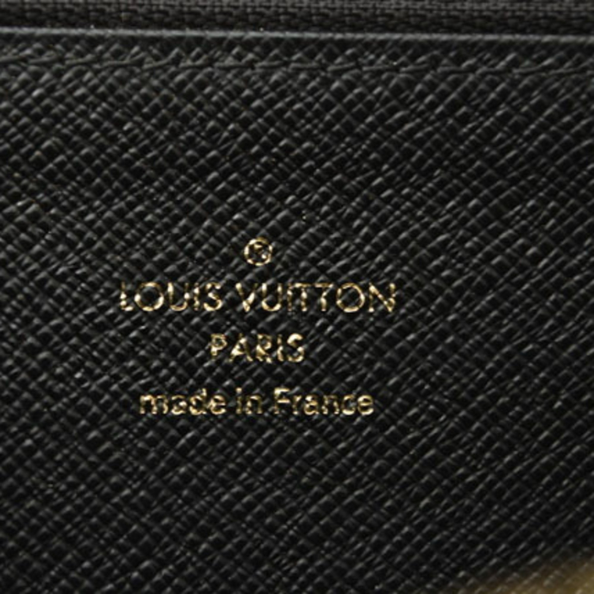 Louis Vuitton Wallet Monogram Reverse LOUIS VUITTON Long Zippy Shady Cat's Eye M68796