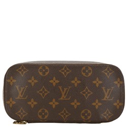 Louis Vuitton Monogram Trussbrush GM Pouch M47505 Brown PVC Women's LOUIS VUITTON