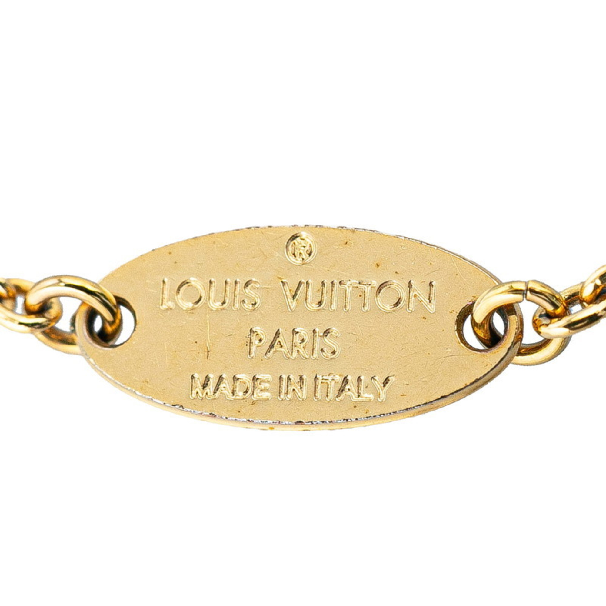 Louis Vuitton Essential V Bangle Bracelet M61084 Plated Women's LOUIS VUITTON