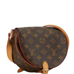 Louis Vuitton Monogram Tan Blanc Shoulder Bag M51179 Brown PVC Leather Women's LOUIS VUITTON