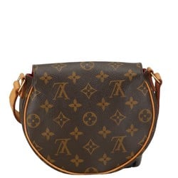 Louis Vuitton Monogram Tan Blanc Shoulder Bag M51179 Brown PVC Leather Women's LOUIS VUITTON