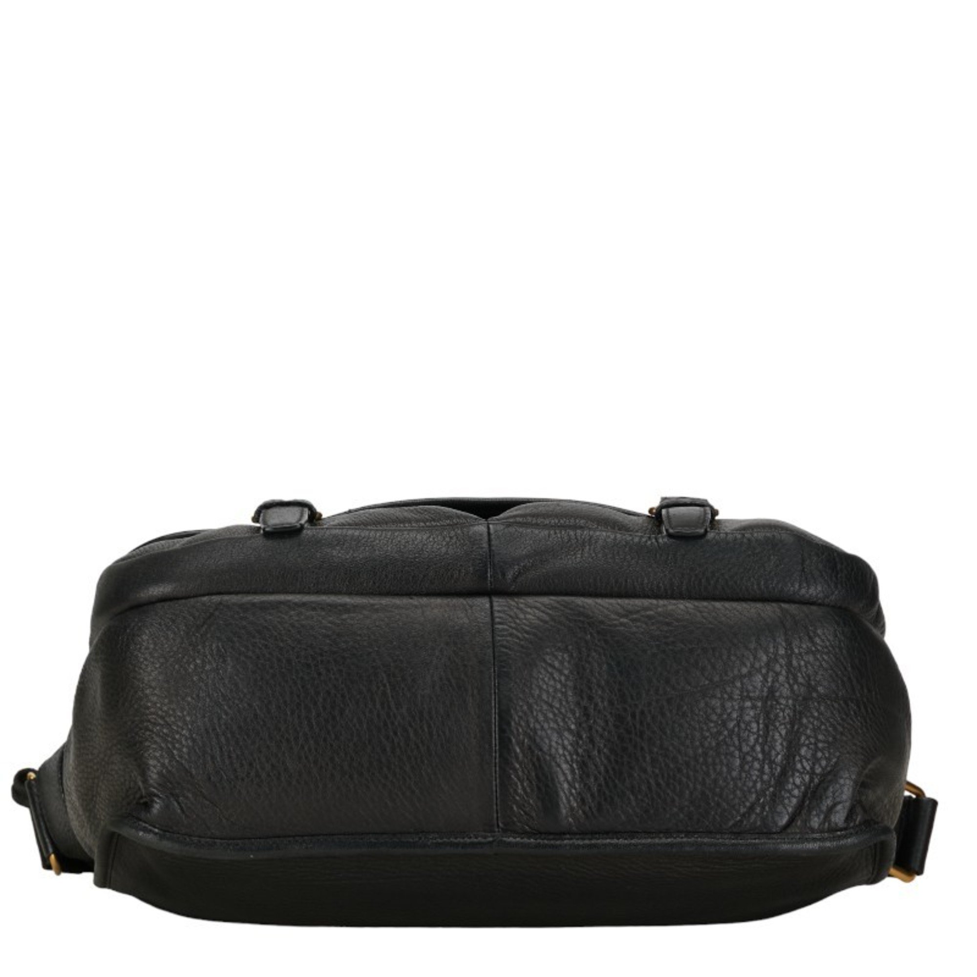 Prada Bag Shoulder Black Leather Women's PRADA