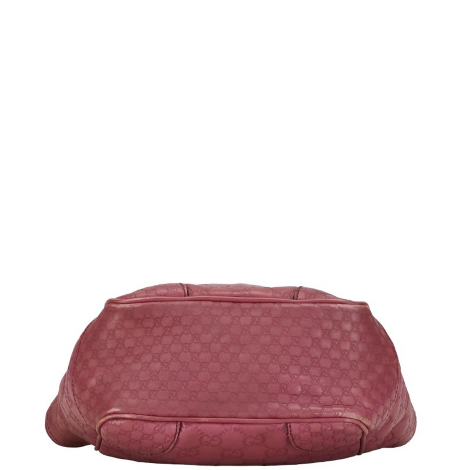 Gucci Guccissima Handbag Shoulder Bag 353121 Pink Leather Women's GUCCI