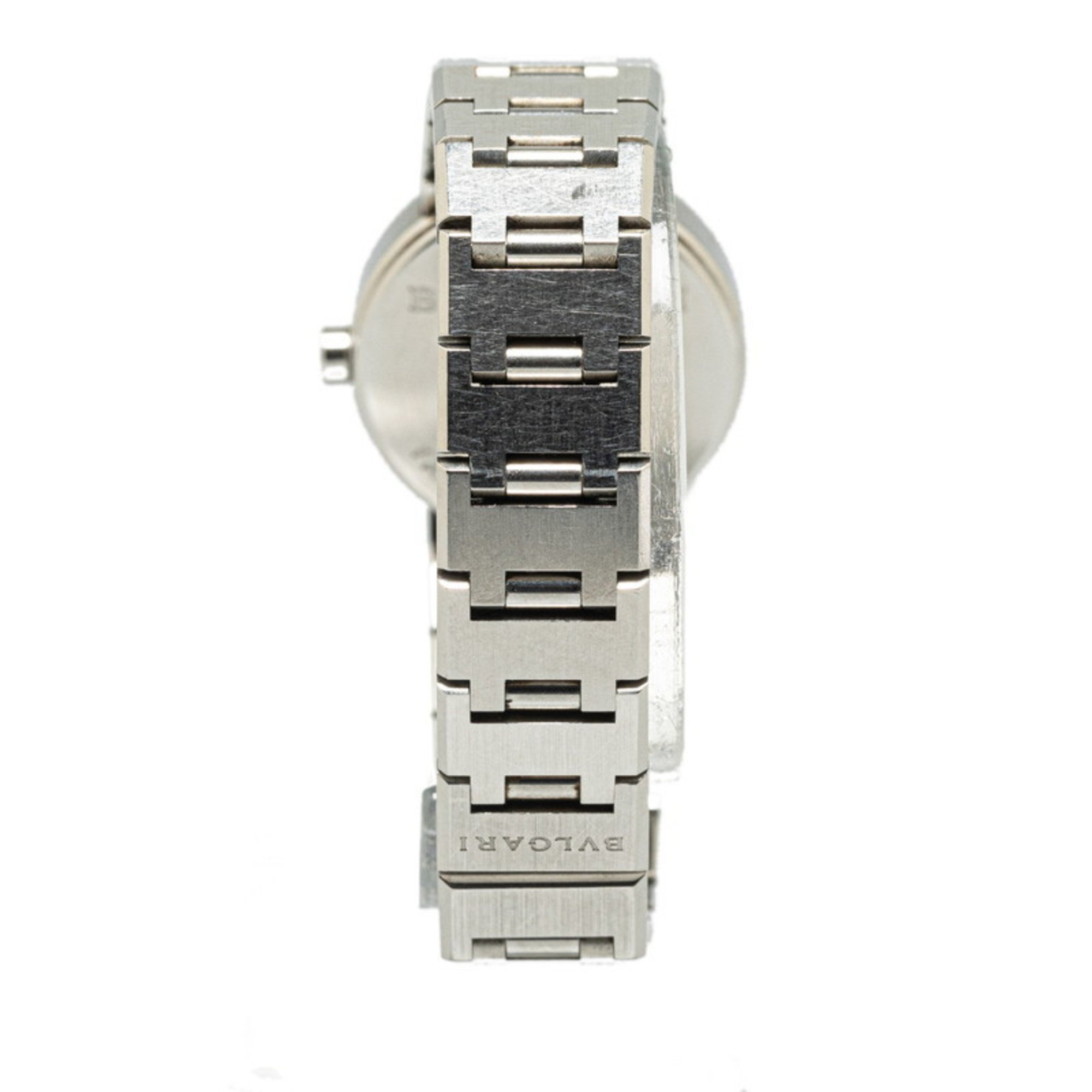 BVLGARI Watch BB23SS Quartz Shell Dial Stainless Steel Women's