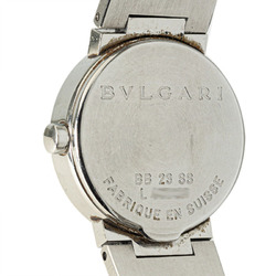 BVLGARI Watch BB23SS Quartz Shell Dial Stainless Steel Women's