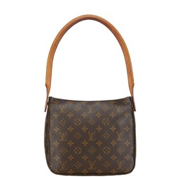 Louis Vuitton Monogram Looping MM Shoulder Bag Handbag M51146 Brown PVC Leather Women's LOUIS VUITTON