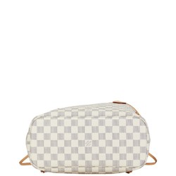 Louis Vuitton Damier Azur Neverfull PM Tote Bag Handbag N51110 White PVC Leather Women's LOUIS VUITTON