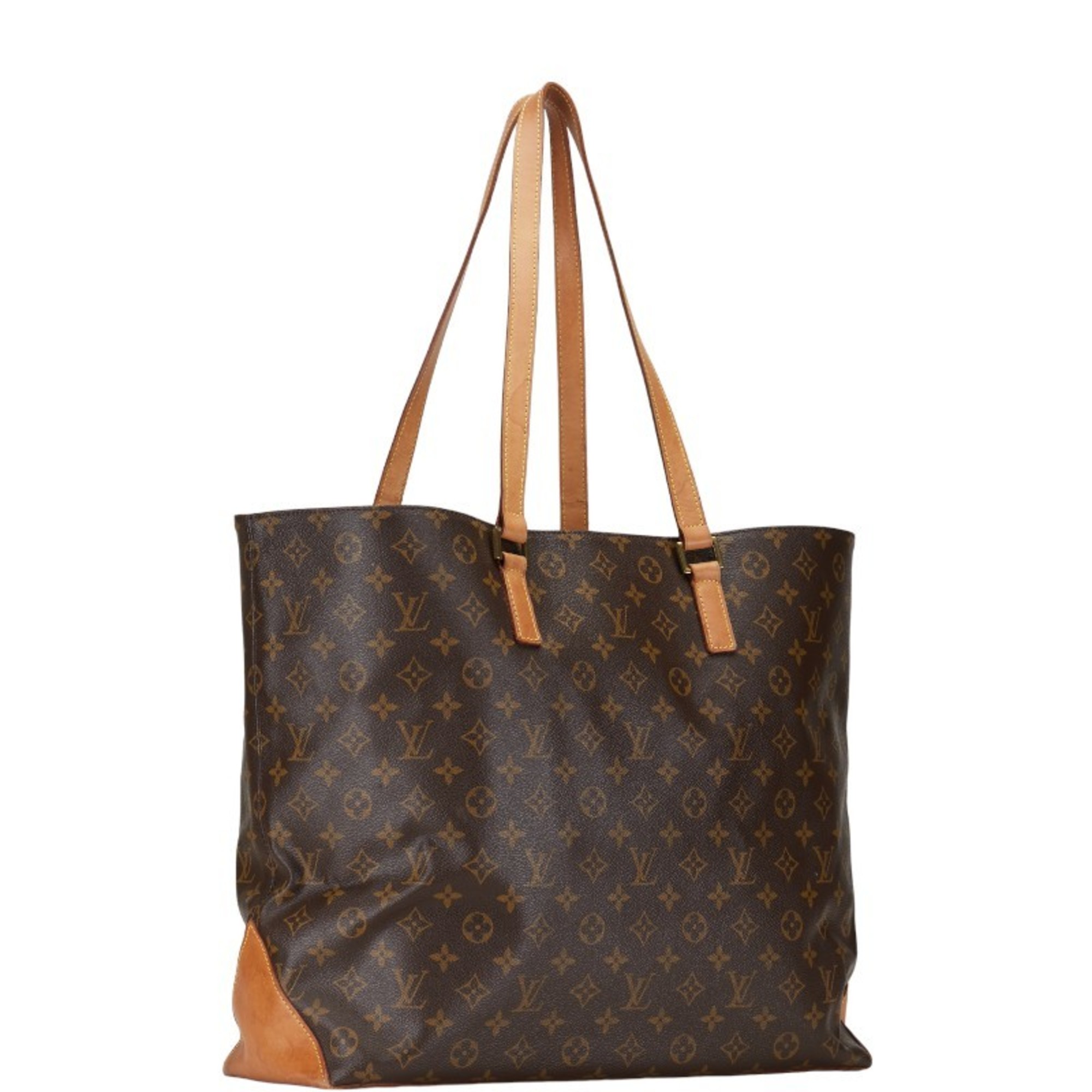 Louis Vuitton Monogram Cavallo Shoulder Bag Tote M51152 Brown PVC Leather Women's LOUIS VUITTON