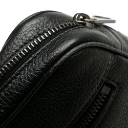 Bottega Veneta Intrecciato Clutch Bag Black Leather Women's BOTTEGAVENETA