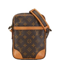 Louis Vuitton Monogram Danube Shoulder Bag M45266 Brown PVC Leather Women's LOUIS VUITTON