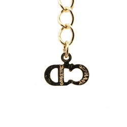Christian Dior Dior CD Necklace Gold Plated Women's