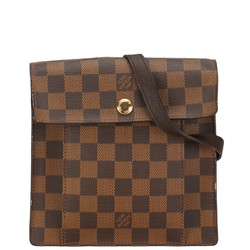 Louis Vuitton Damier Pimlico Shoulder Bag Pochette N45272 Brown PVC Leather Women's LOUIS VUITTON