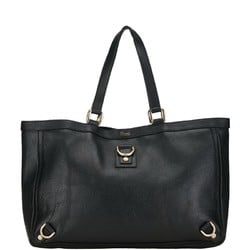 Gucci Abby Shoulder Bag Tote 141472 Black Leather Women's GUCCI
