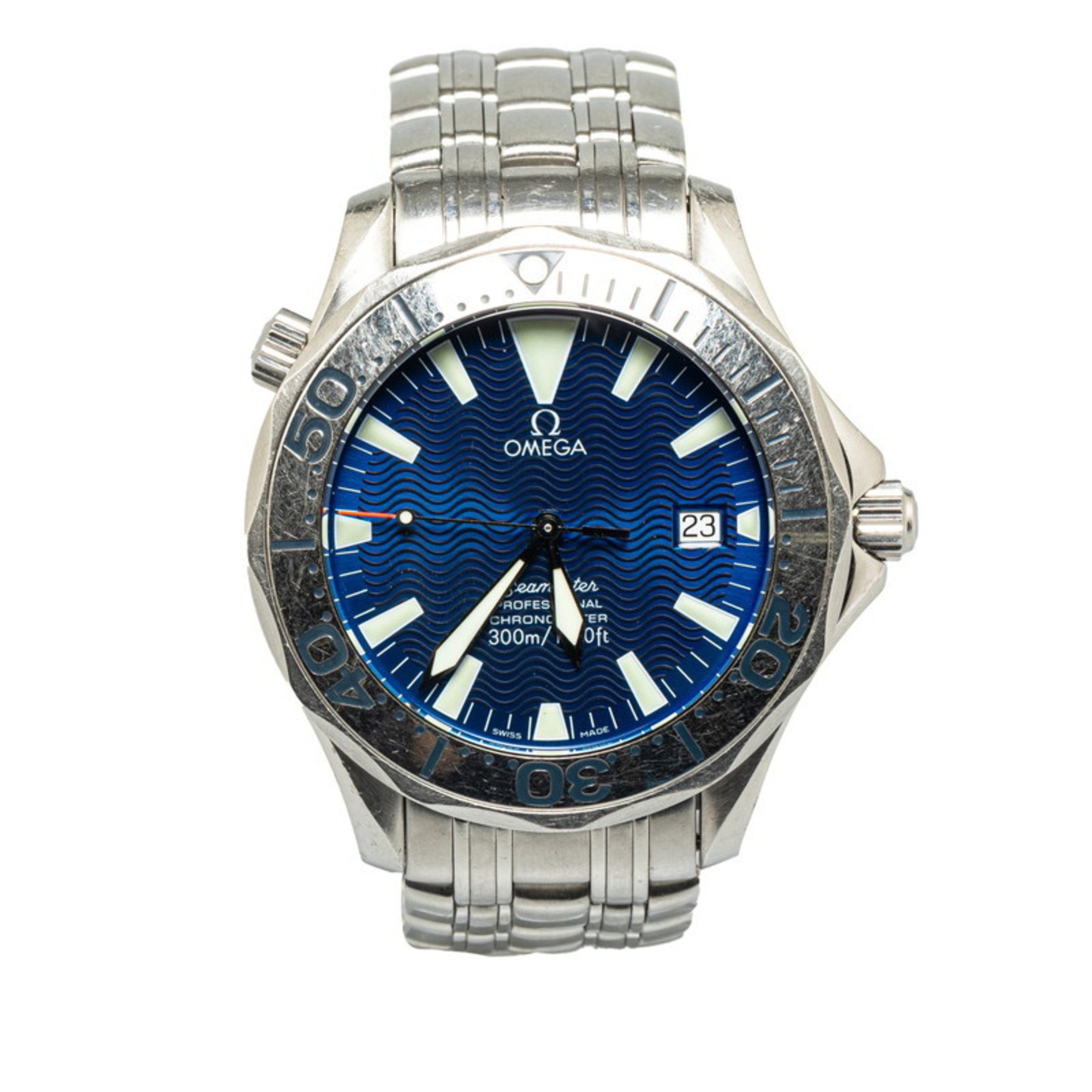 OMEGA Seamaster Professional Watch 2255.80 Automatic Blue Dial Stainless Steel Men's