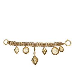 Chanel Mademoiselle Chain Bracelet Gold Plated Women's CHANEL