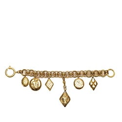 Chanel Mademoiselle Chain Bracelet Gold Plated Women's CHANEL