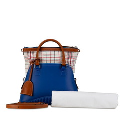 Maison Margiela Martin Margiela 22SS 5AC Handbag Chain Shoulder Bag Blue Brown Multicolor Rubber Leather Women's MARTIN MARGIELA