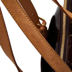 Louis Vuitton Monogram Vernis Rosewood Avenue Handbag Shoulder Bag M93510 Amaranth Purple Patent Leather Women's LOUIS VUITTON