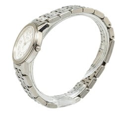 Hermes Carrick Watch CA1.210 Quartz White Dial Stainless Steel Ladies HERMES