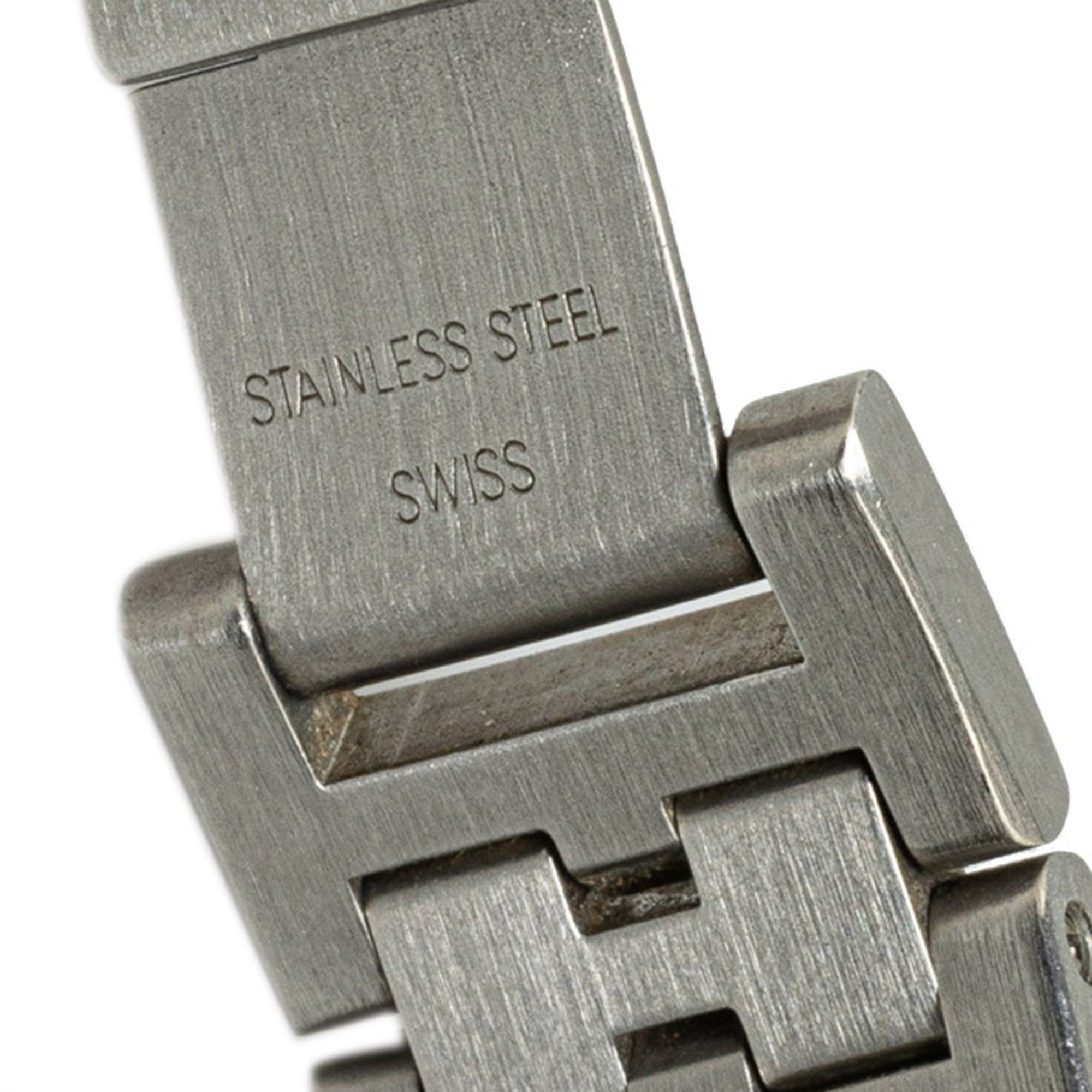 Hermes Carrick Watch CA1.210 Quartz White Dial Stainless Steel Ladies HERMES
