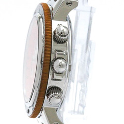 Polished HERMES Clipper Diver Chronograph Quartz Mens Watch CL2.916 BF572597