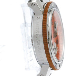 Polished HERMES Clipper Diver Chronograph Quartz Mens Watch CL2.916 BF572597
