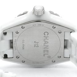 Polished CHANEL J12 Diamond MOP Dial Ceramic Automatic Mens Watch H2423 BF572596