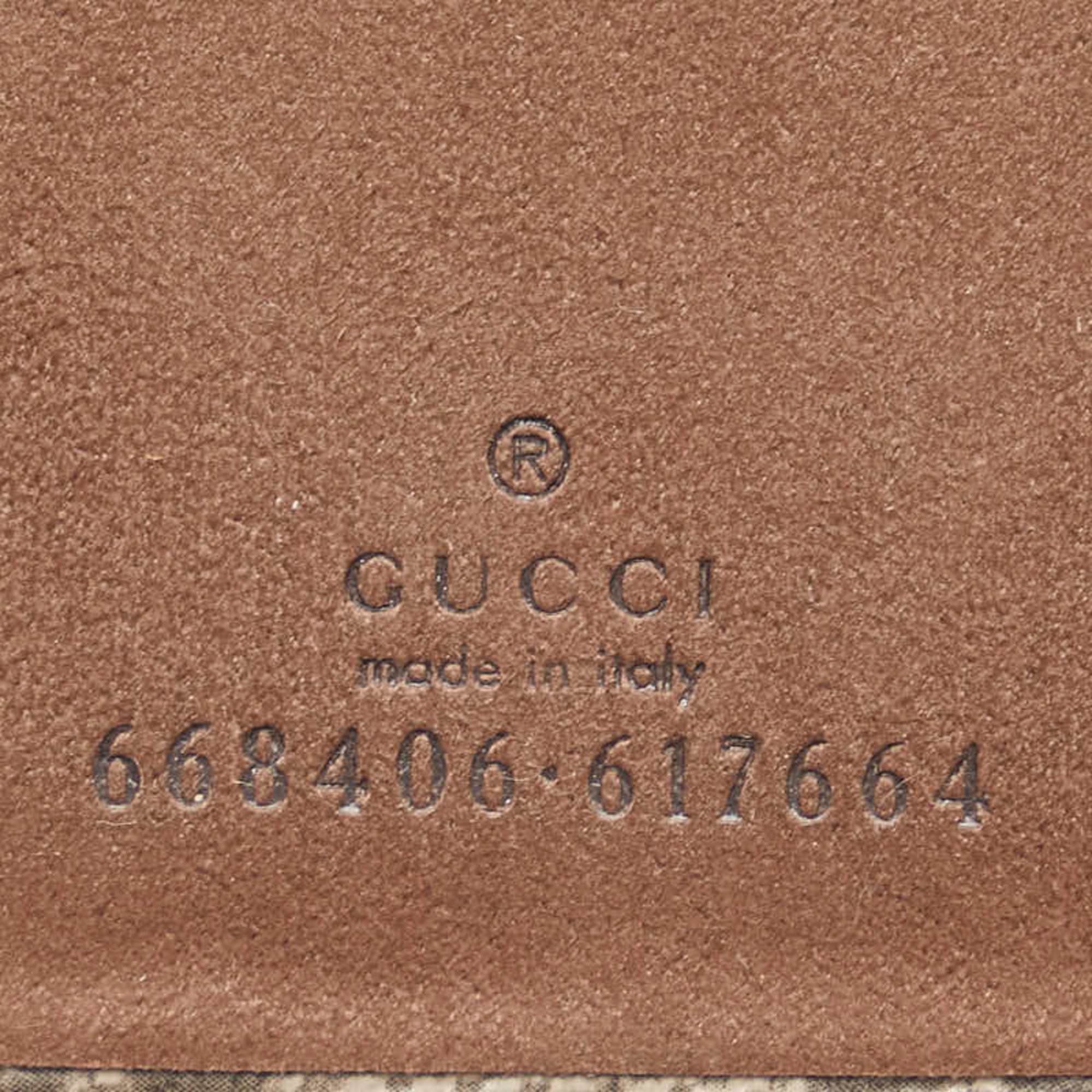 Gucci GG Supreme Bumper Case for iPhone 12/12 Pro 668406 Beige PVC Women's GUCCI