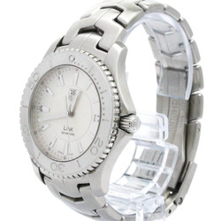 Polished TAG HEUER Link Stainless Steel Quartz Mens Watch WJ1111 BF572598