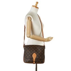 Louis Vuitton Monogram Cartesier GM Shoulder Bag M51252 Brown PVC Leather Women's LOUIS VUITTON